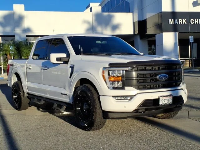 Used 2021 White Ford LARIAT image 2