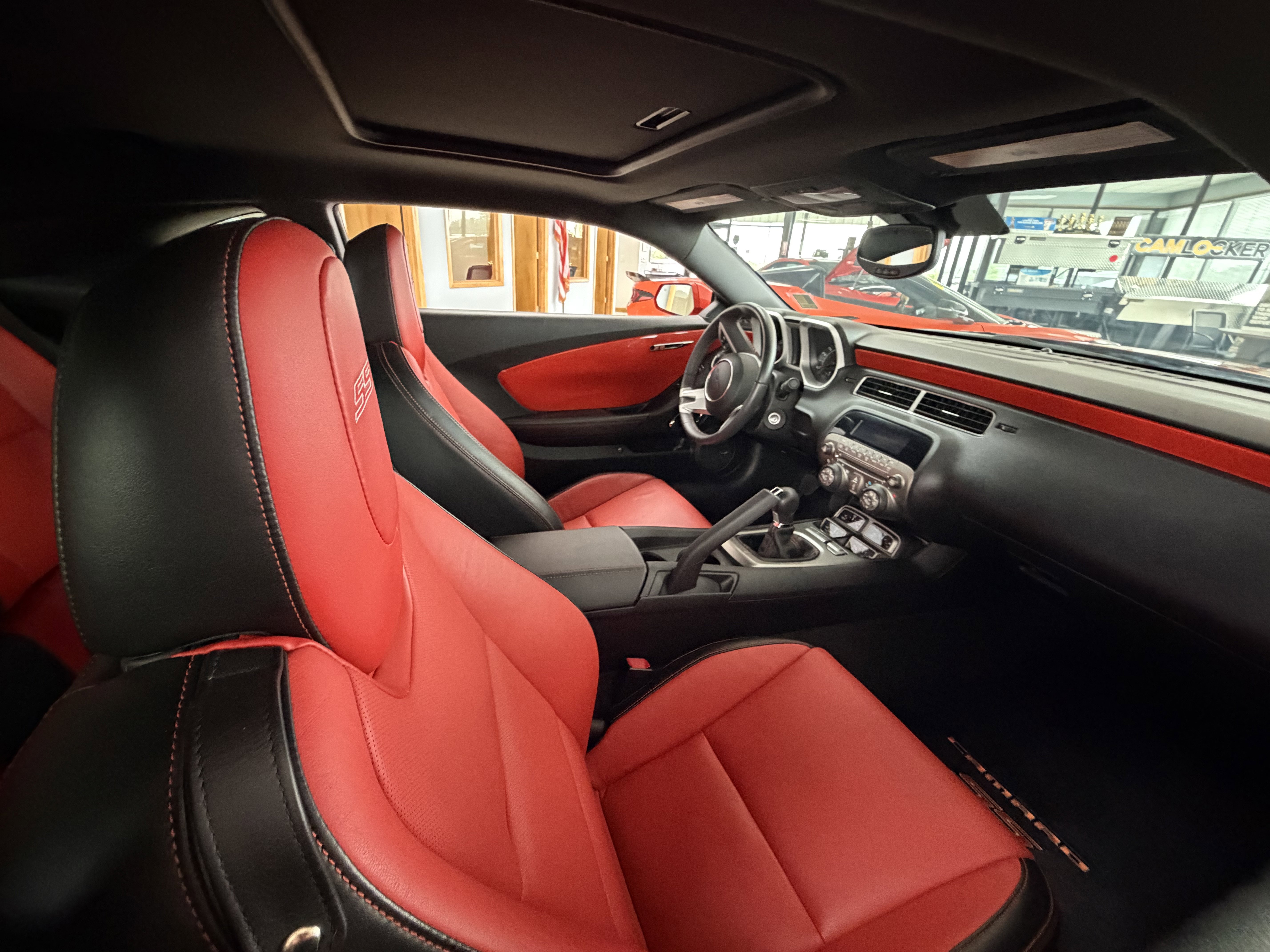 Used 2010 Inferno Orange Metallic Chevrolet 2SS image 2