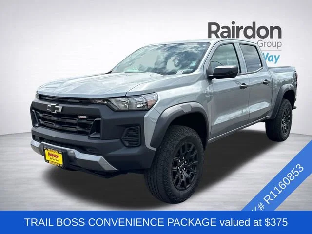 Used 2024 Sterling Gray Metallic Chevrolet Trail Boss image 3
