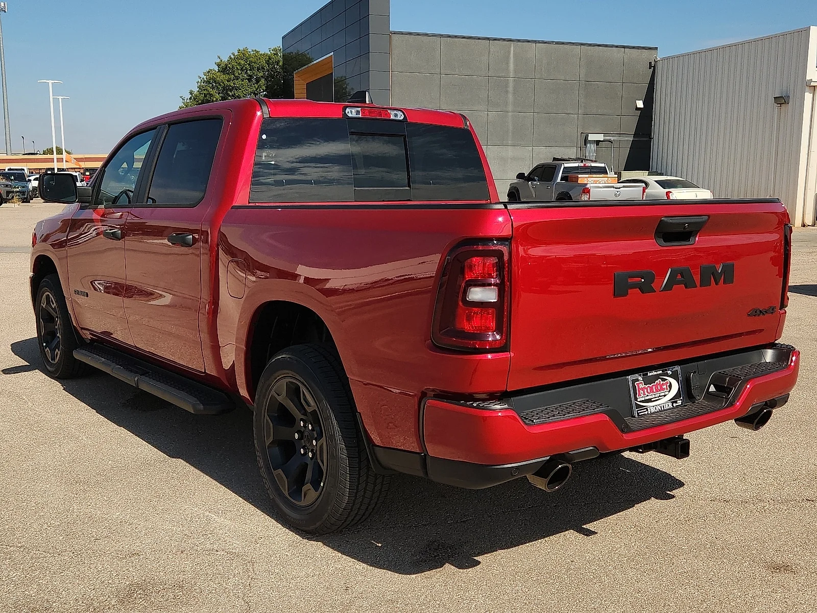 New 2026 Molten Red Pearl-Coat  Paint Ram EXPRESS CREW CAB 4X4 5