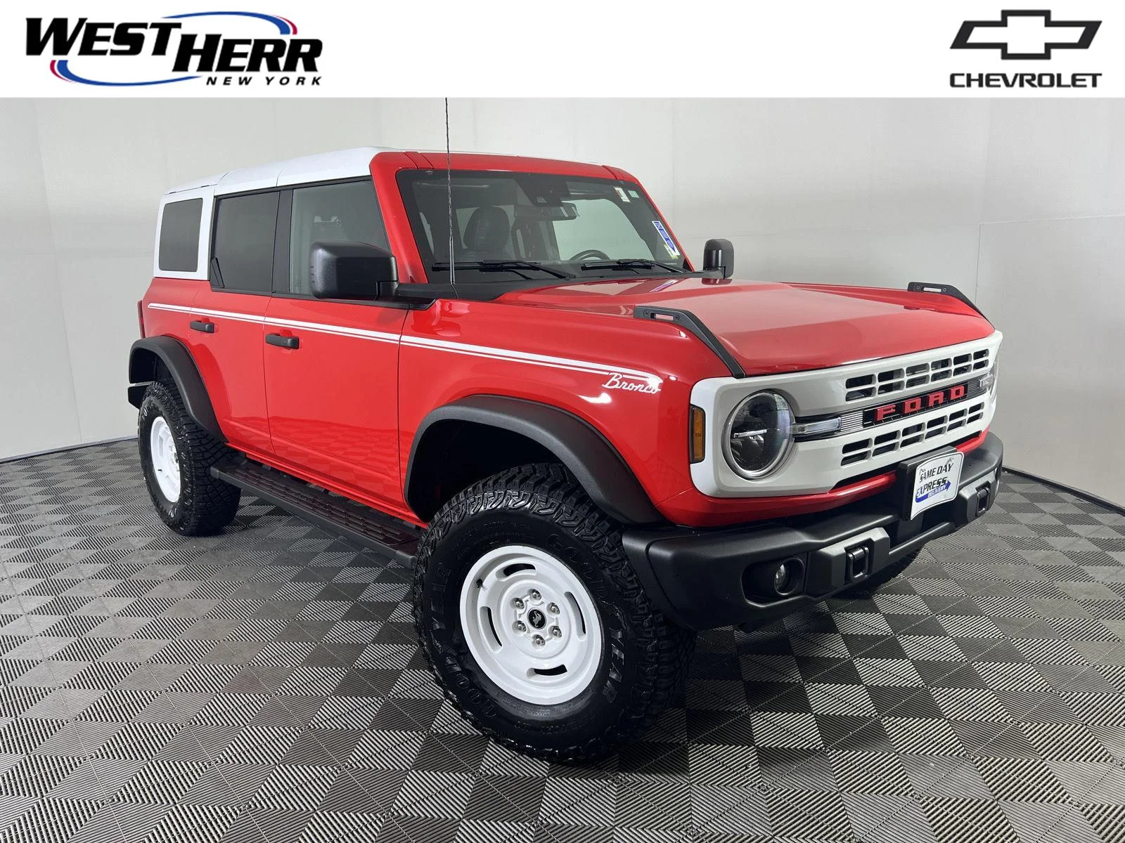 Used 2023 Race Red Ford Heritage Edition image 1