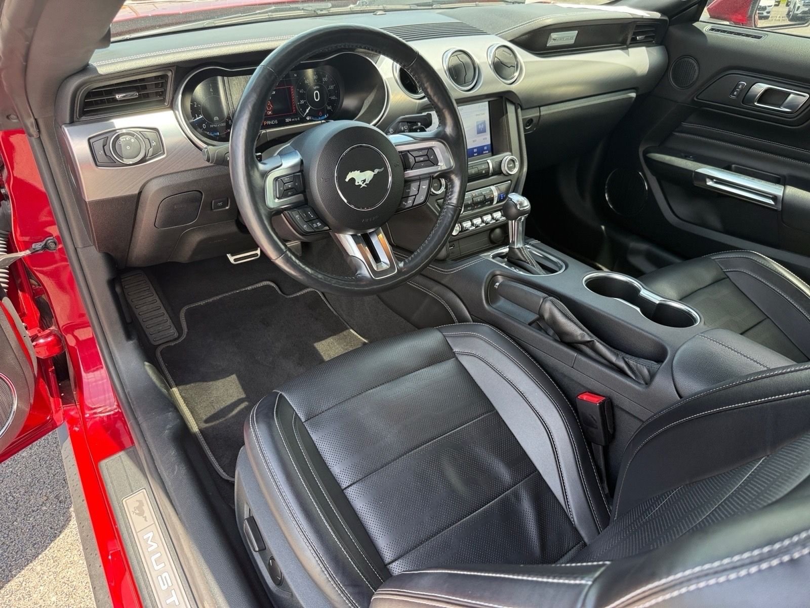 Certified Used 2022 Red Metallic Ford EcoBoost Premium image 13