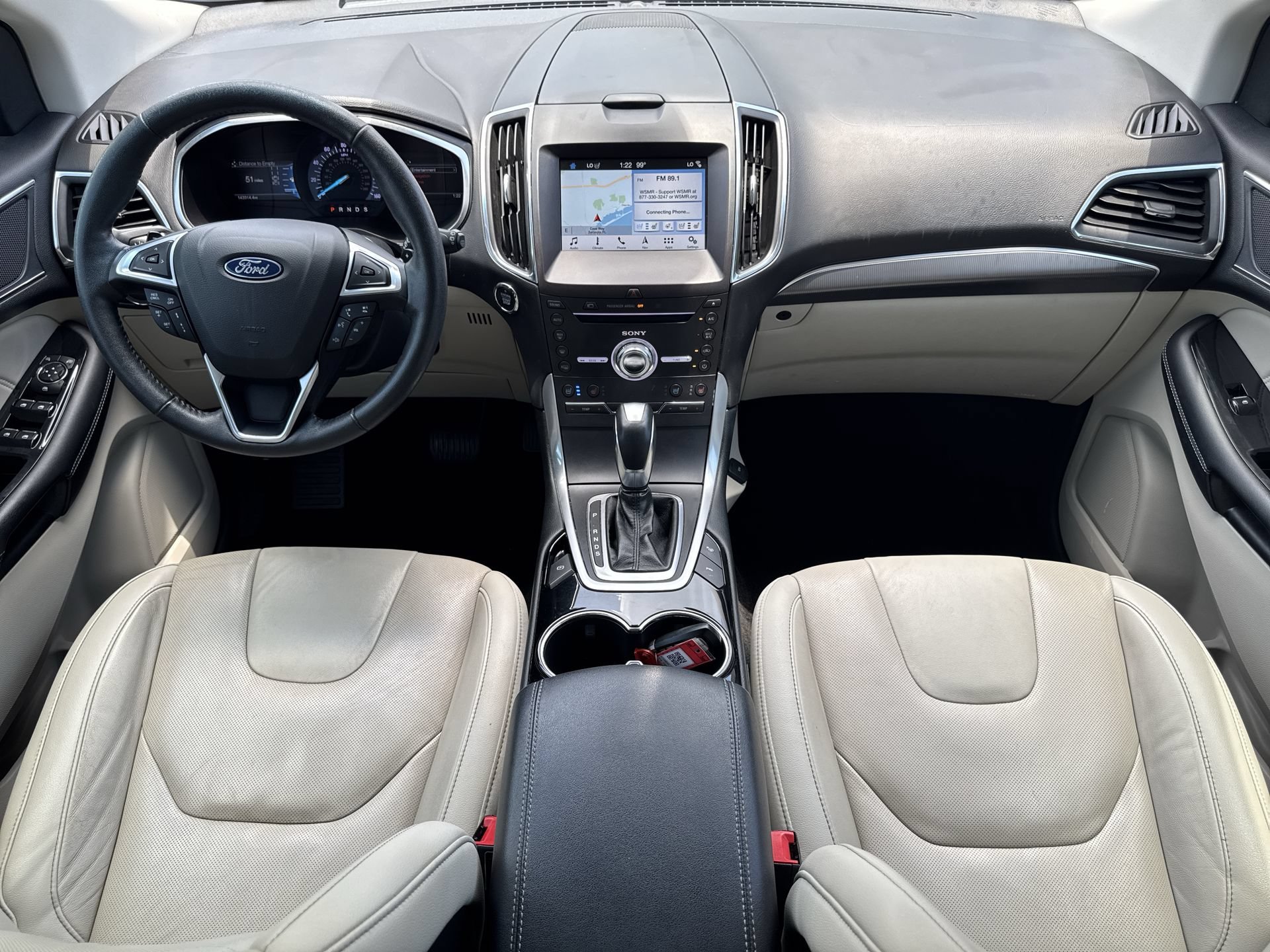 Used 2018 White Platinum Clearcoat Metallic Ford Titanium image 16