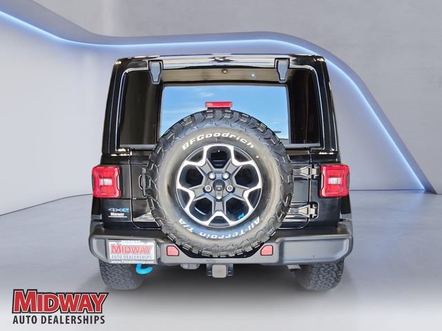 Certified Used 2023 Black Jeep Rubicon 4xe image 4