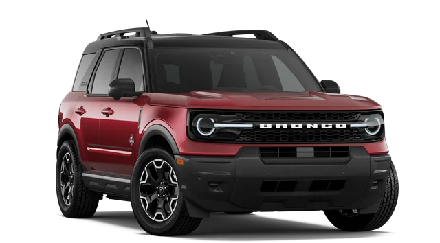 New 2026 Ruby Red Metallic Tinted Clearcoat Ford Outer Banks image 4