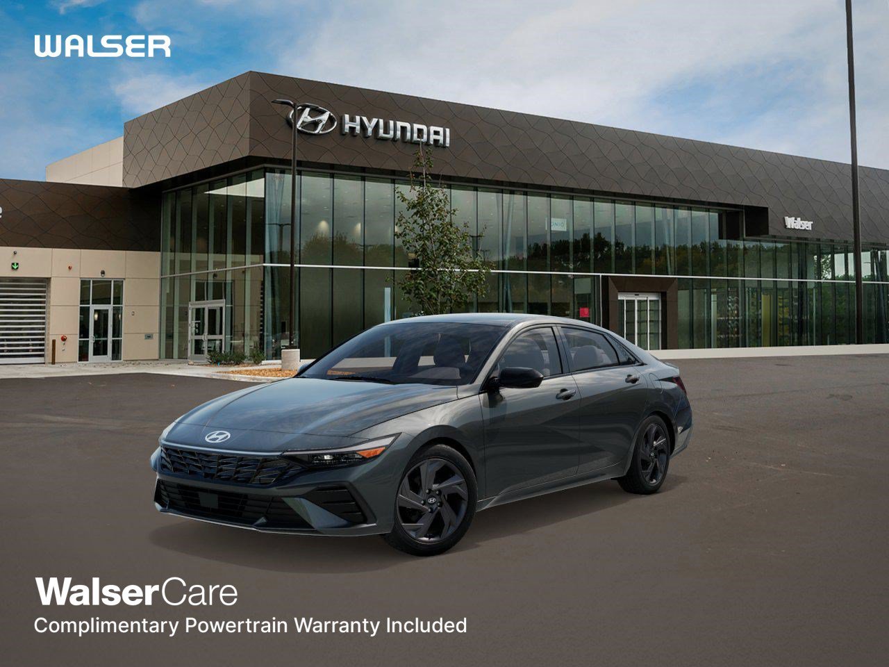 New 2026 Amazon Gray Hyundai SEL Sport Sedan FWD image 1
