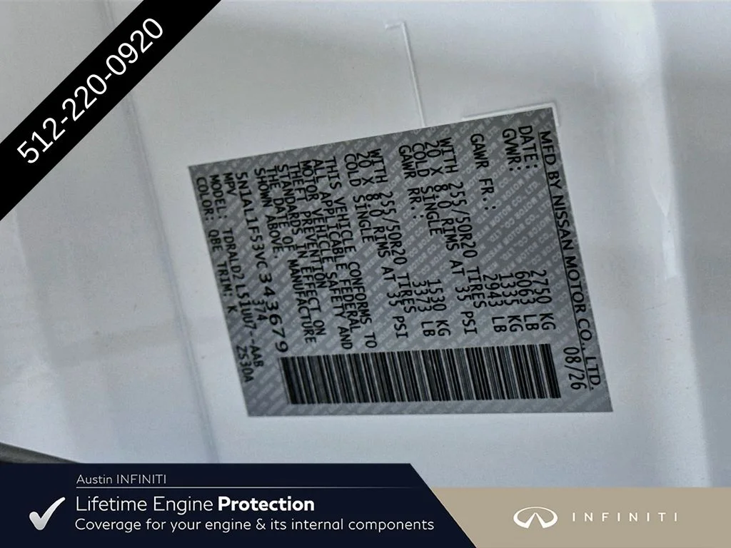 New 2027 White INFINITI LUXE image 44