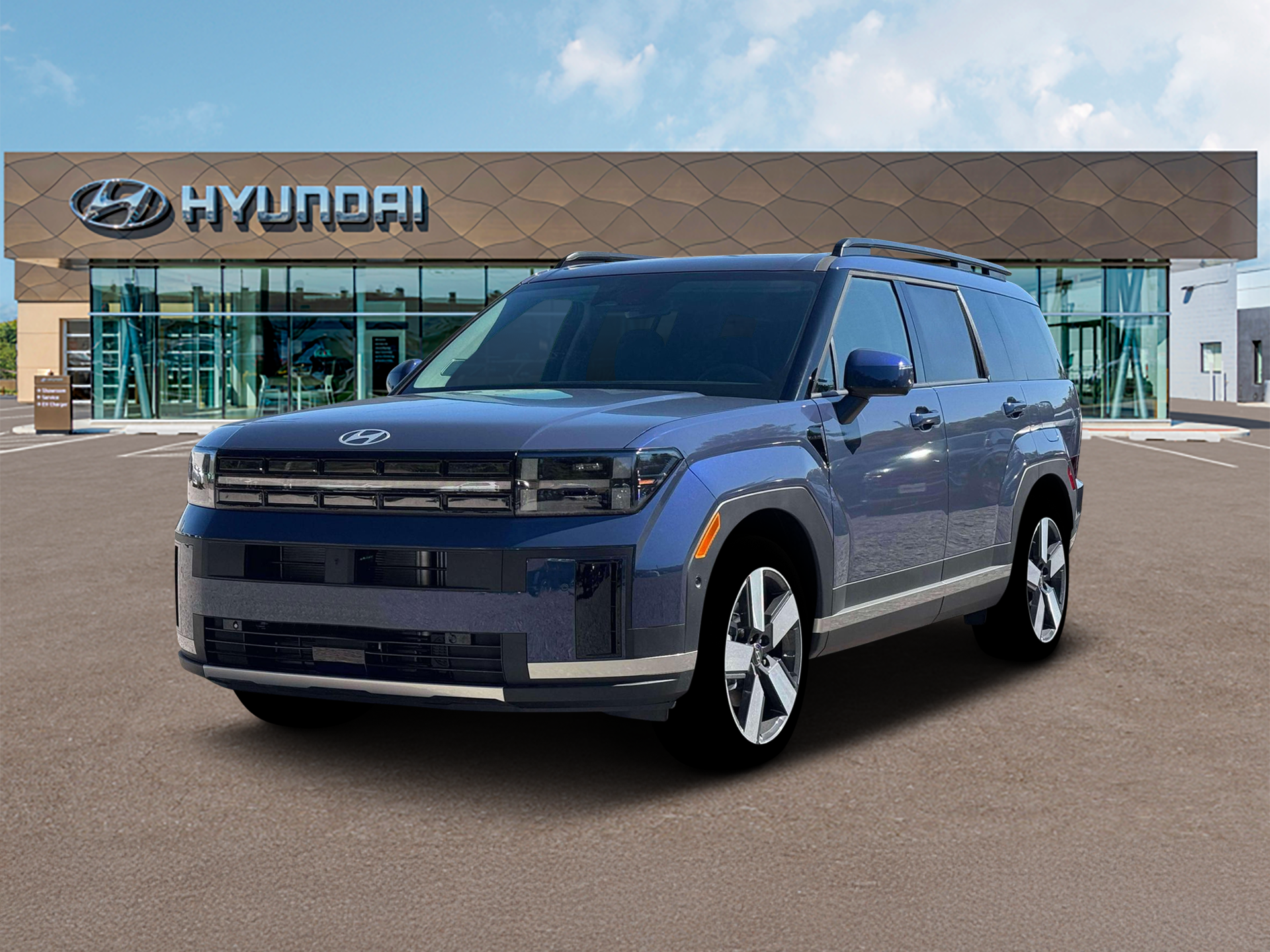 New 2026 Blue Hyundai Limited image 1