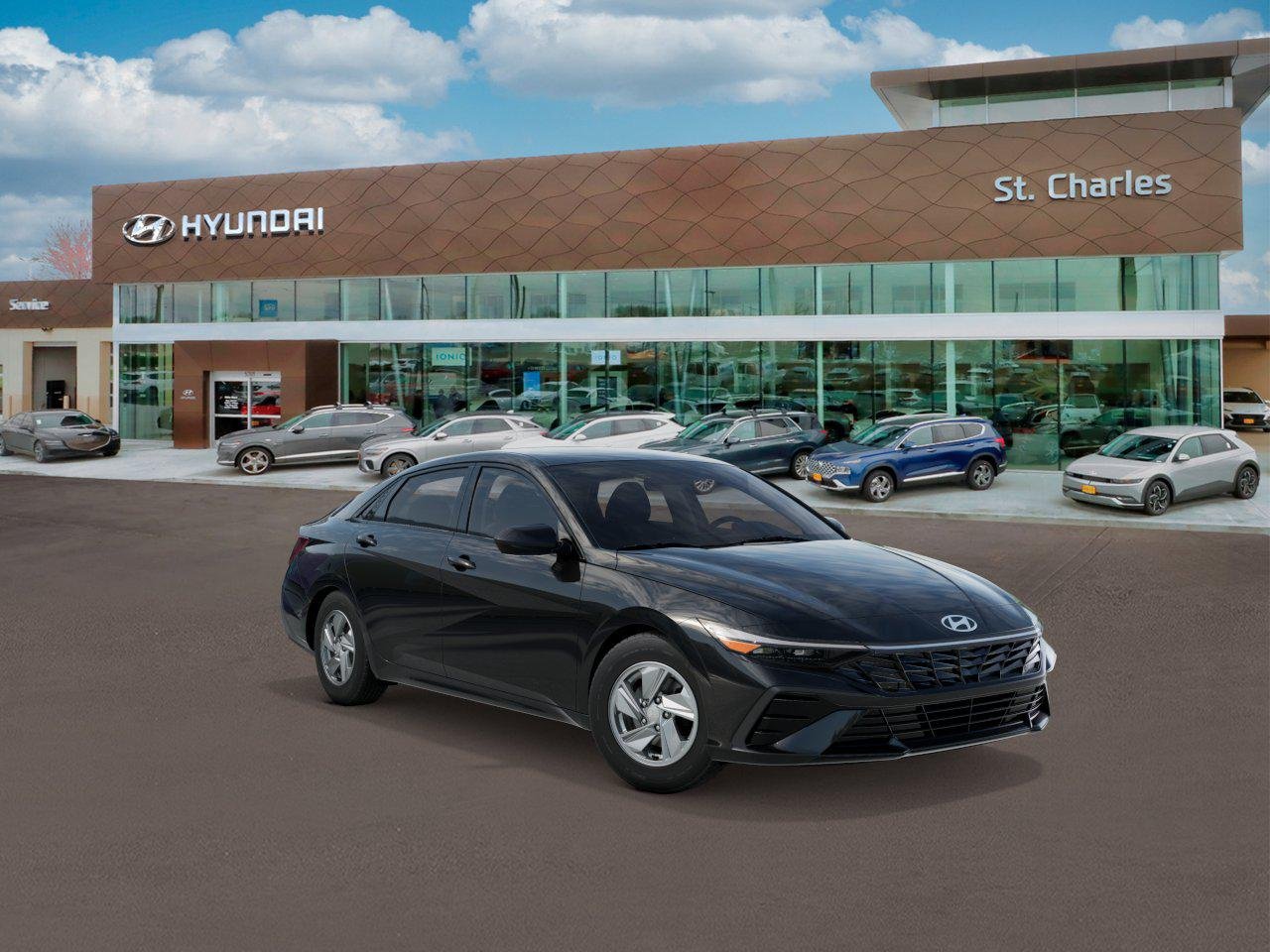 New 2026 Abyss Black Hyundai SE image 2