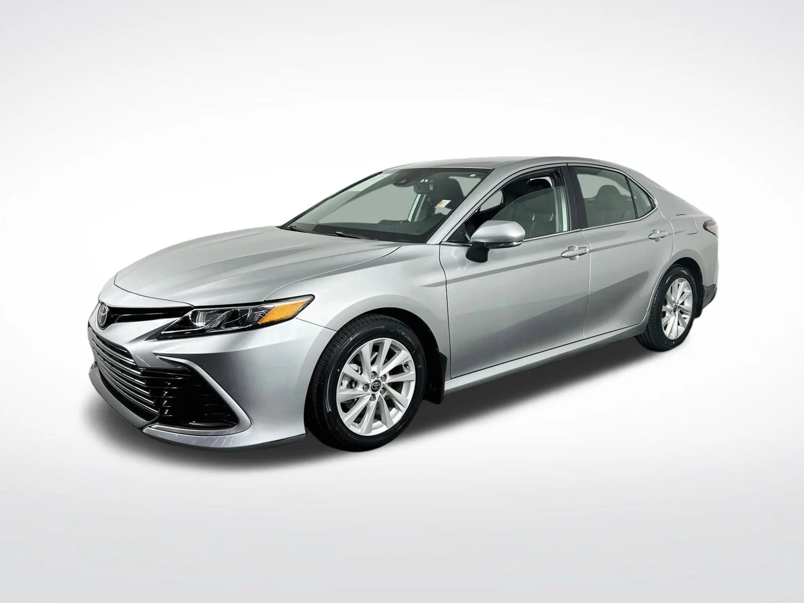 Used 2021 Celestial Silver Metallic Toyota LE image 4