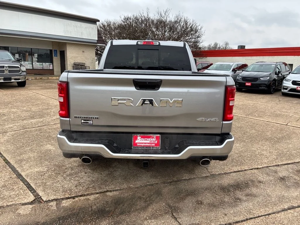 New 2026 Billet Silver Metallic Clear-Coat Exterior Paint RAM Big Horn/Lone Star image 4