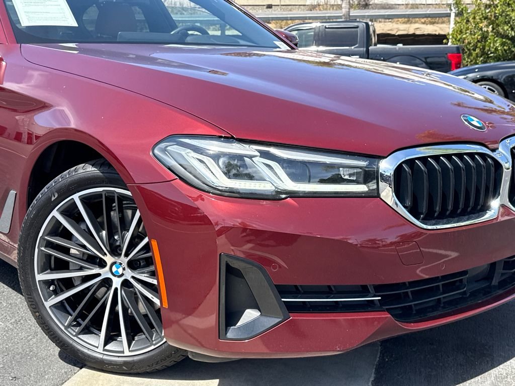 Used 2023 Red Metallic BMW 530i image 6
