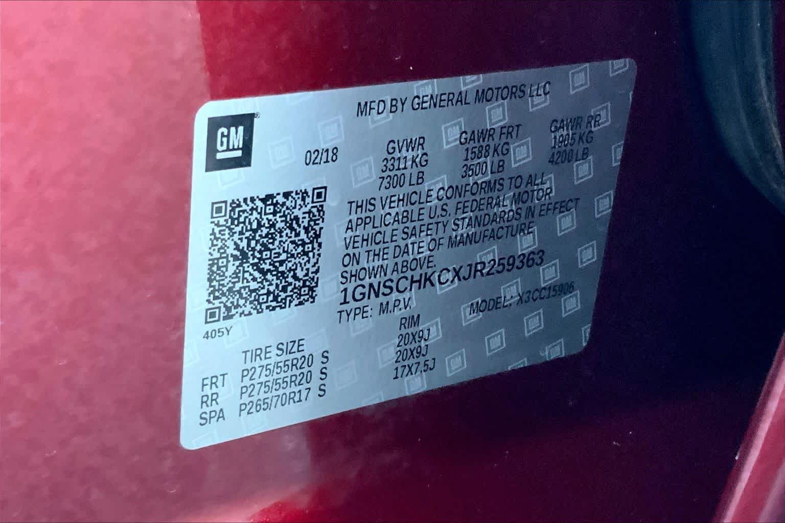 Used 2018 Siren Red Tintcoat Chevrolet LT image 37