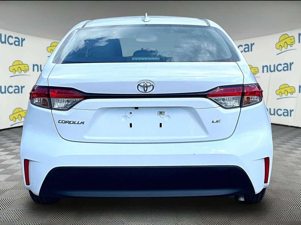Certified Used 2024 White Toyota LE image 4