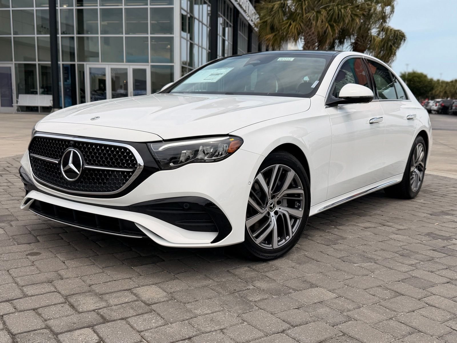 New 2026 Polar White Mercedes-Benz E 350 image 1