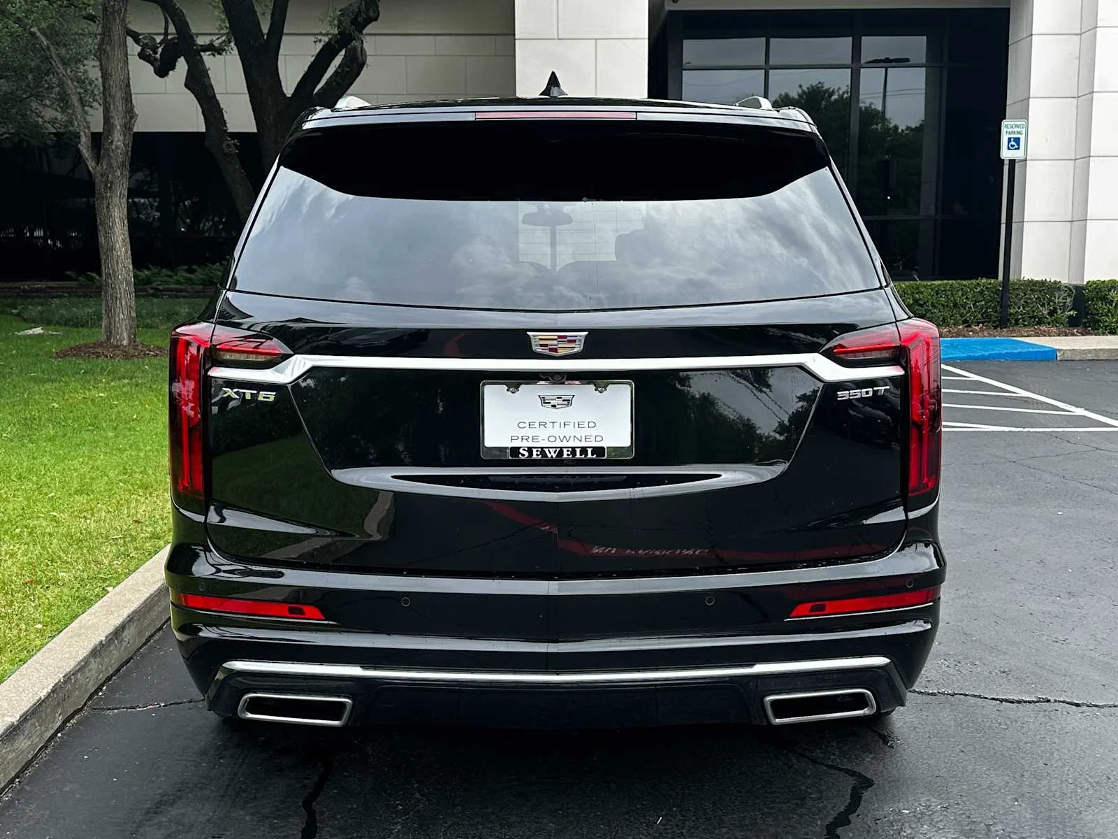 Certified Used 2025 Stellar Black Metallic Cadillac Luxury image 3