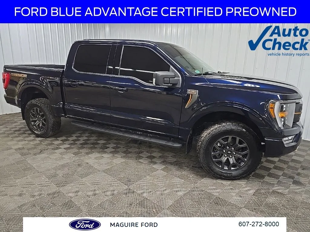 Used 2023 Blue Ford Tremor image 1