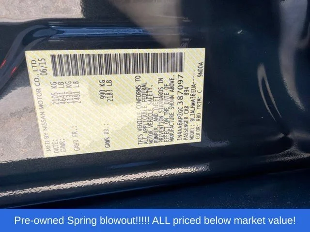 Used 2016 Blue Nissan Platinum image 21