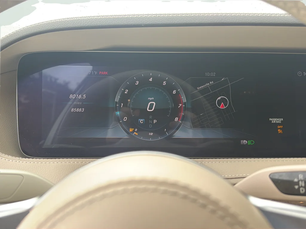 Used 2019 designo Diamond White Mercedes-Benz S 450V image 37