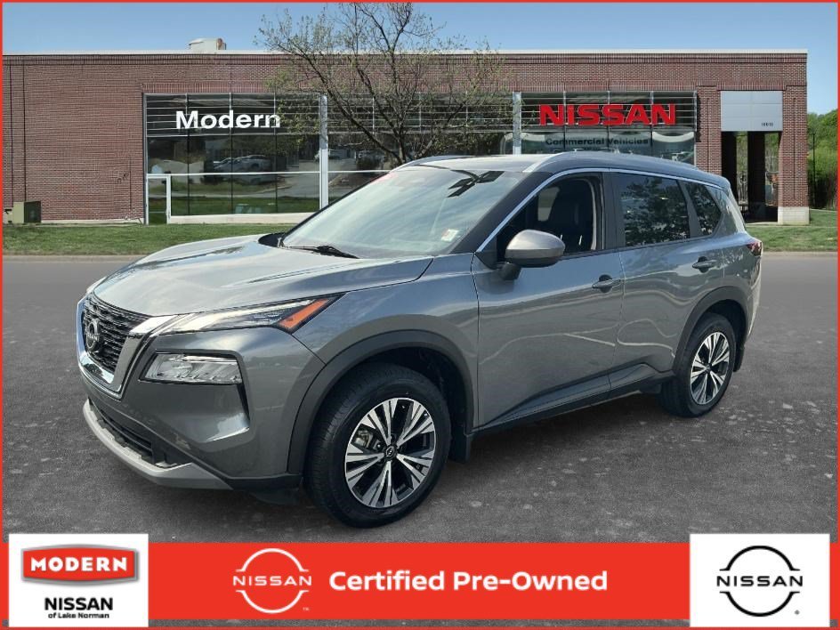 Certified Used 2023 Gun Metallic Nissan SV image 1