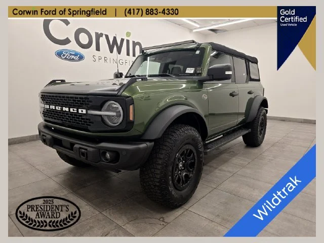 Certified Used 2023 Eruption Green Metallic Ford Wildtrak image 1