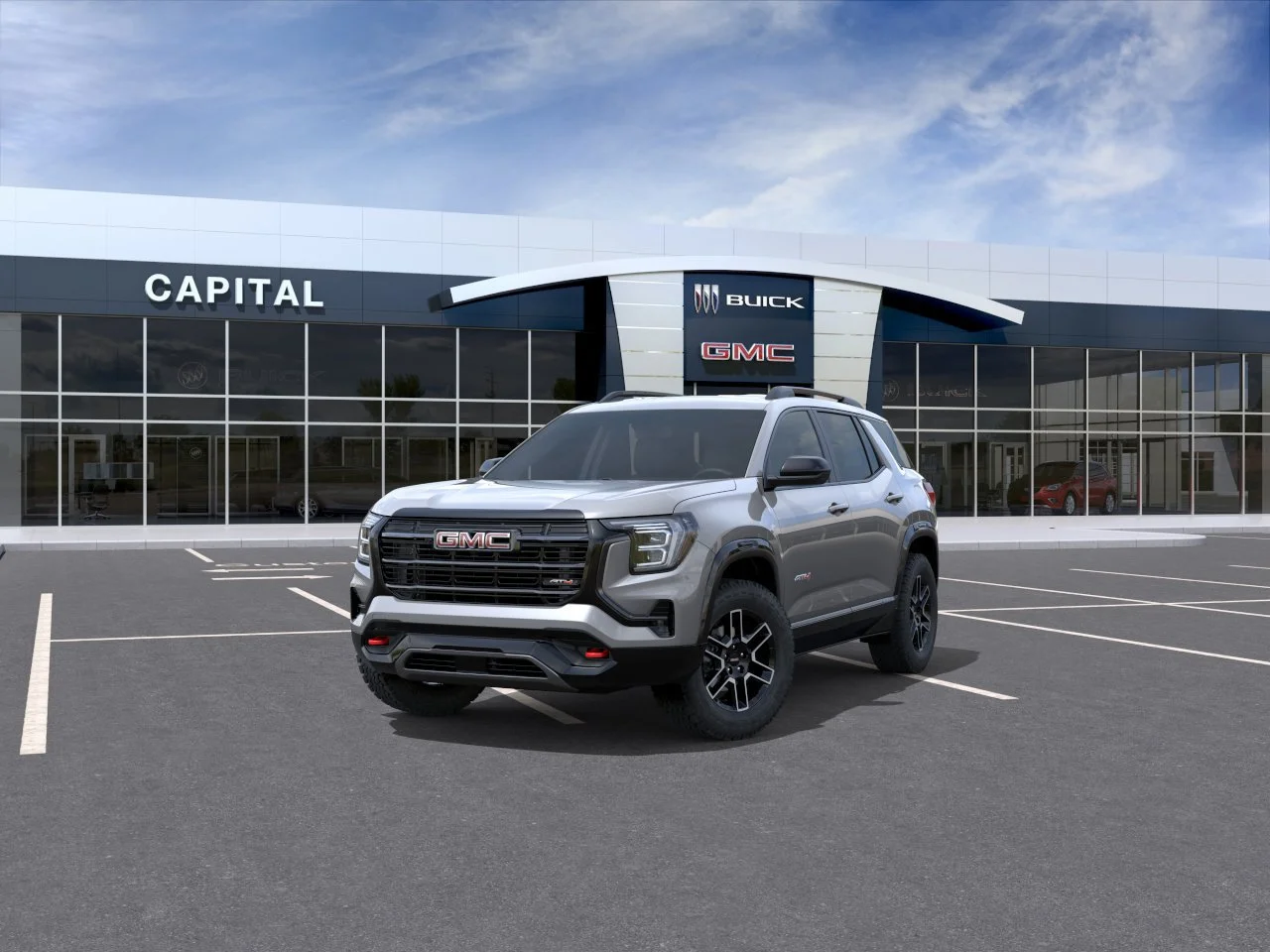 New 2027 Sterling Metallic GMC AWD AT4 image 8
