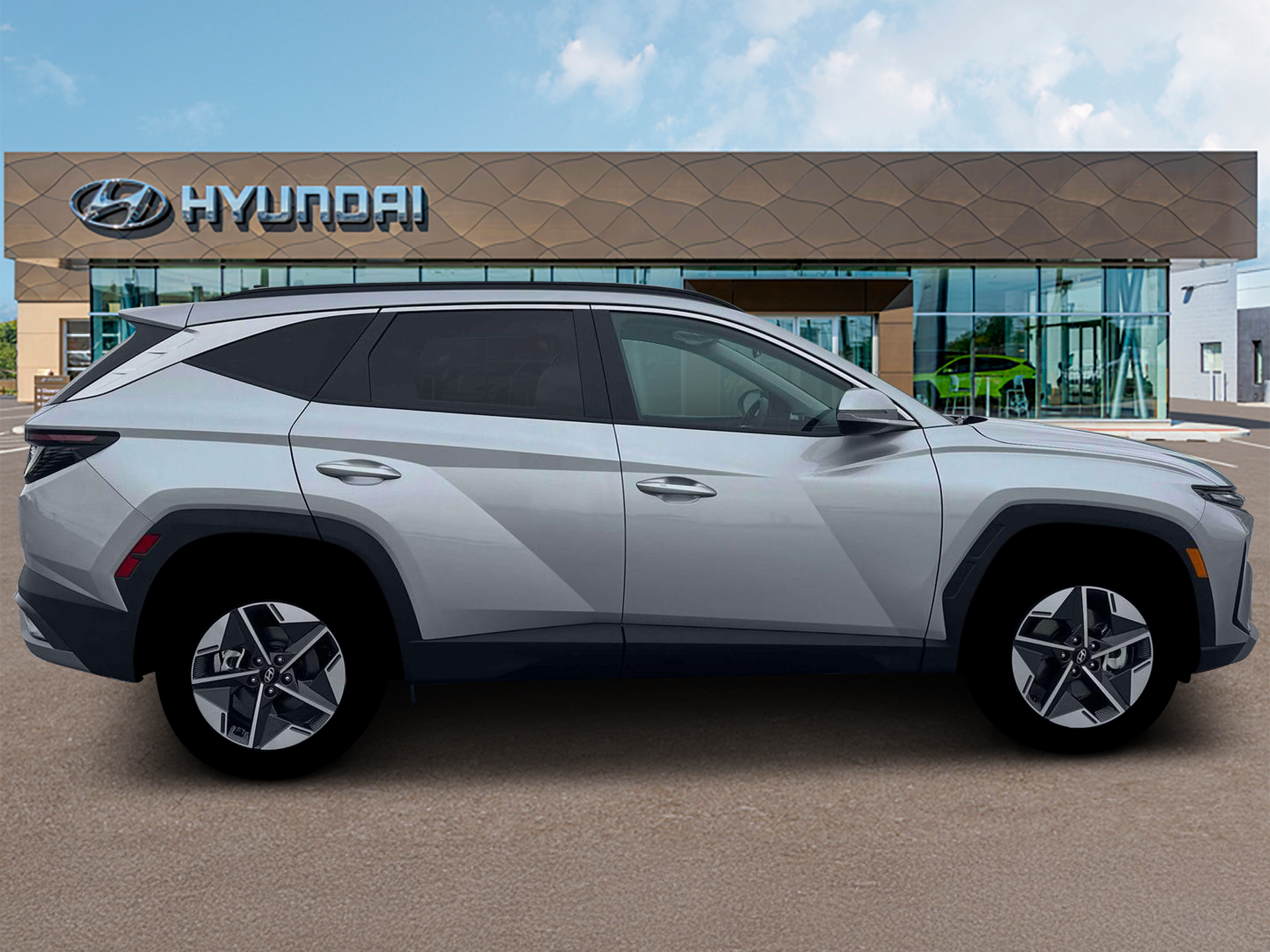 New 2026 Shimmering Silver Hyundai SEL Premium AWD image 9