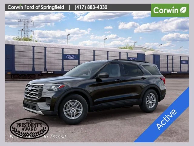 New 2027 Agate Black Metallic Ford Active image 1