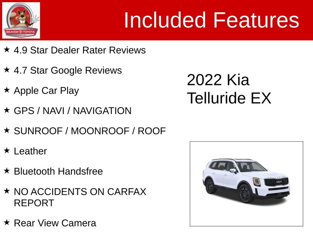 Used 2022 White Kia EX image 4