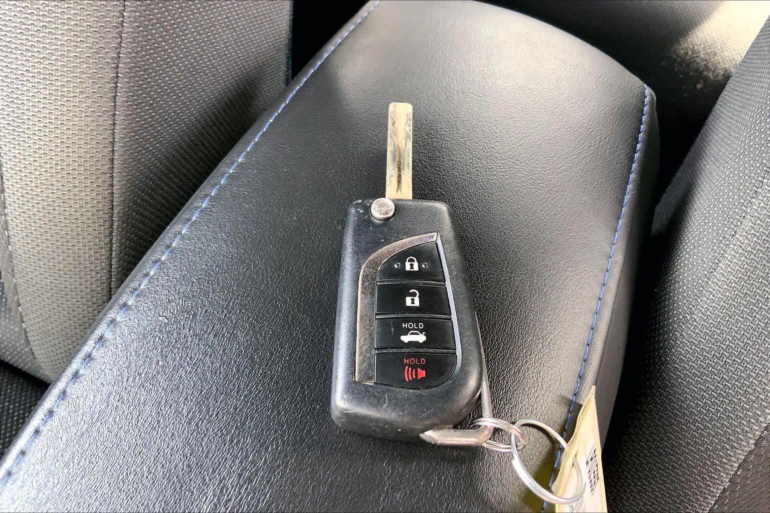 Used 2020 Blue Crush Metallic Toyota SE image 14
