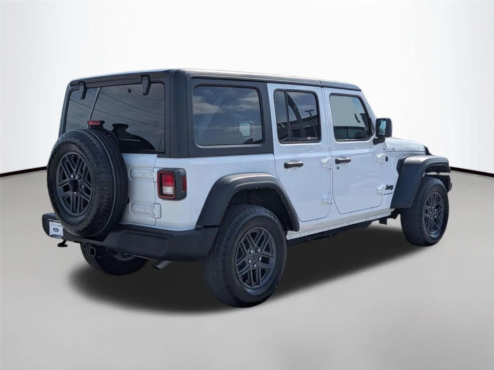 Used 2024 Bright White Clearcoat Jeep Sport S image 5