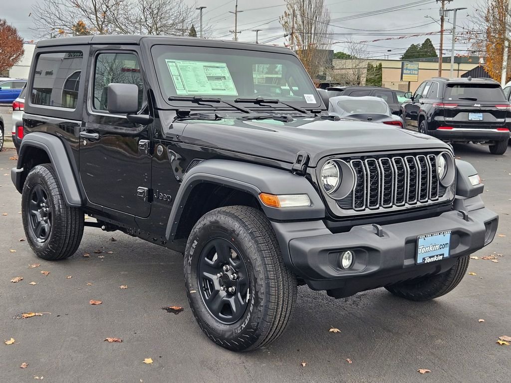 New 2026 Black Clear-Coat Exterior Paint Jeep Sport image 8