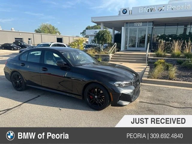 Used 2023 Black BMW M340i xDrive image 1