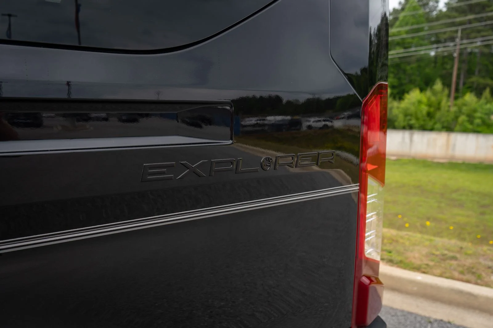 New 2026 Black Ford Explorer Edition Trail Package image 14
