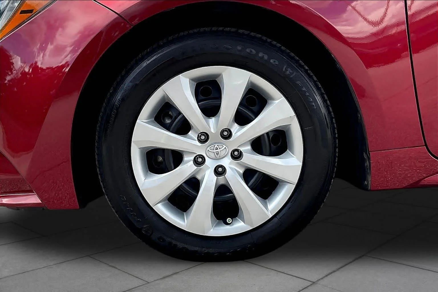 Used 2023 Ruby Flare Pearl Toyota LE image 11