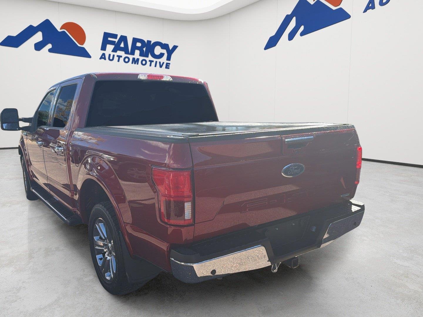 Used 2019 Ruby Red Metallic Tinted Clearcoat Ford LARIAT image 23