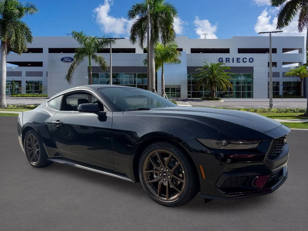 New 2026 Black Ford EcoBoost image 1