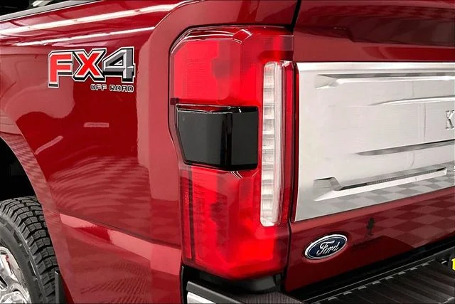 Used 2025 Ruby Red Metallic Tinted Clearcoat Ford King Ranch image 38