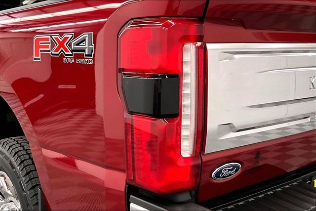 Used 2025 Ruby Red Metallic Tinted Clearcoat Ford King Ranch image 38