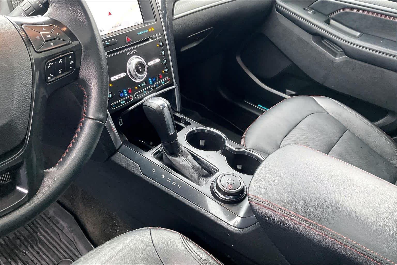 Used 2018 Shadow Black Ford Sport image 16