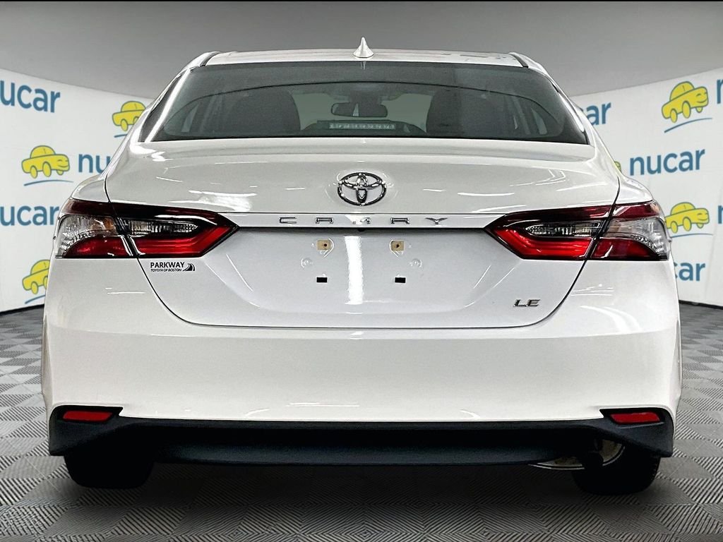 Used 2024 White Toyota LE image 5