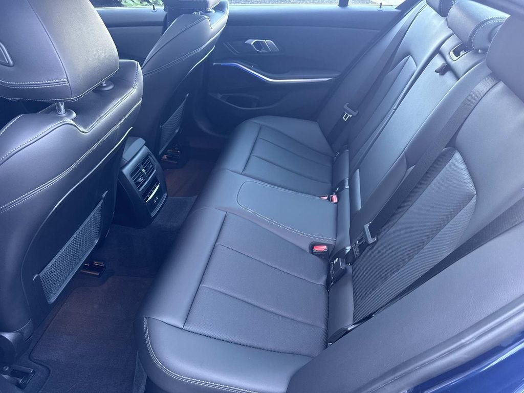 Used 2022 Blue Metallic BMW 330i xDrive image 14