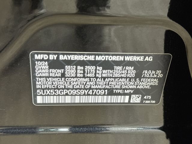Certified Used 2025 Black Sapphire Metallic BMW 30 xDrive image 38