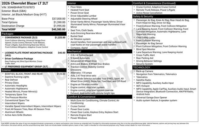 2026 Chevrolet Blazer 2LT - Photo 26