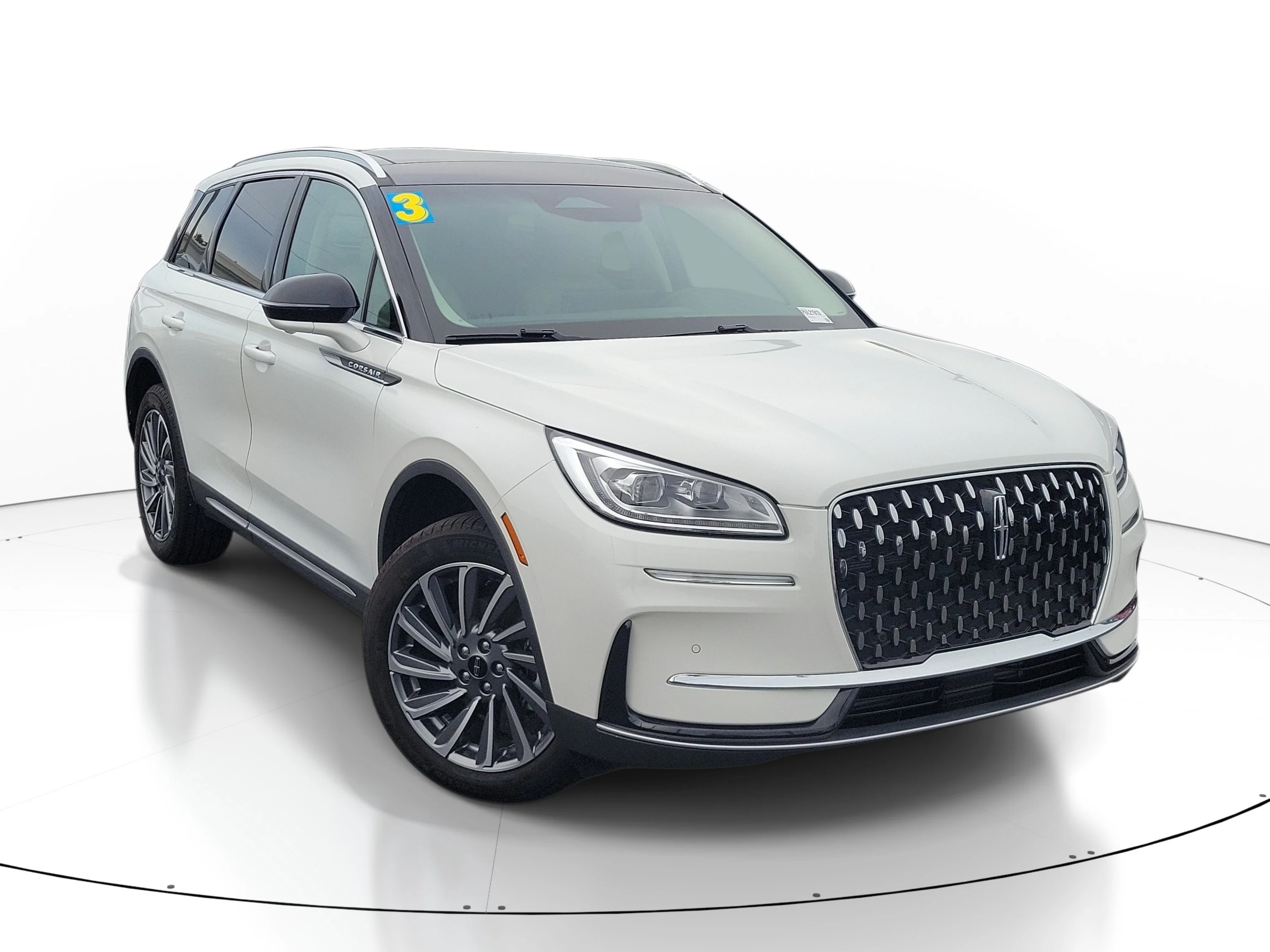 Used 2023 Pristine White Metallic Tri-Coat Lincoln Reserve image 1