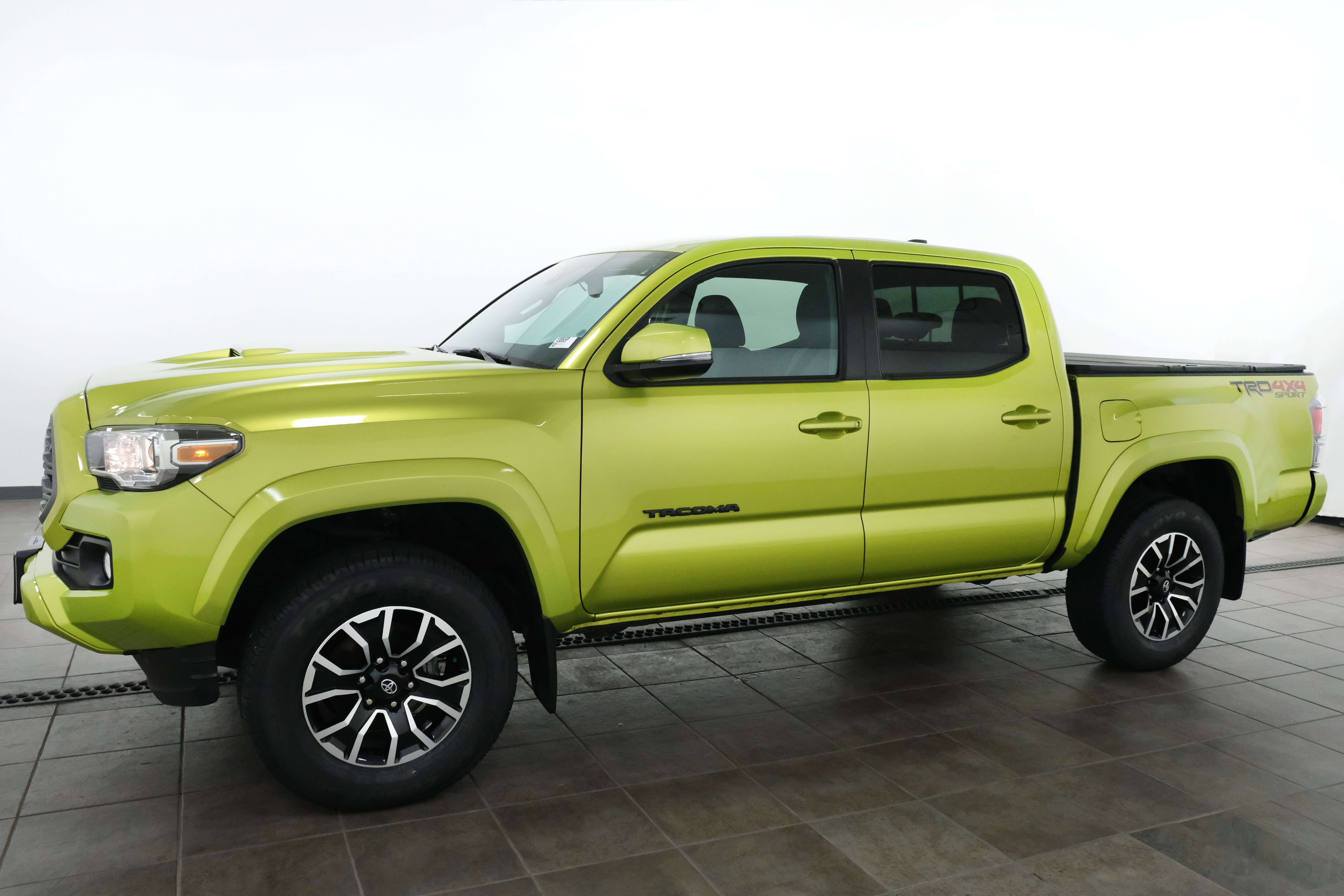 Certified Used 2023 Electric Lime Toyota TRD Sport 4D Double Cab image 3