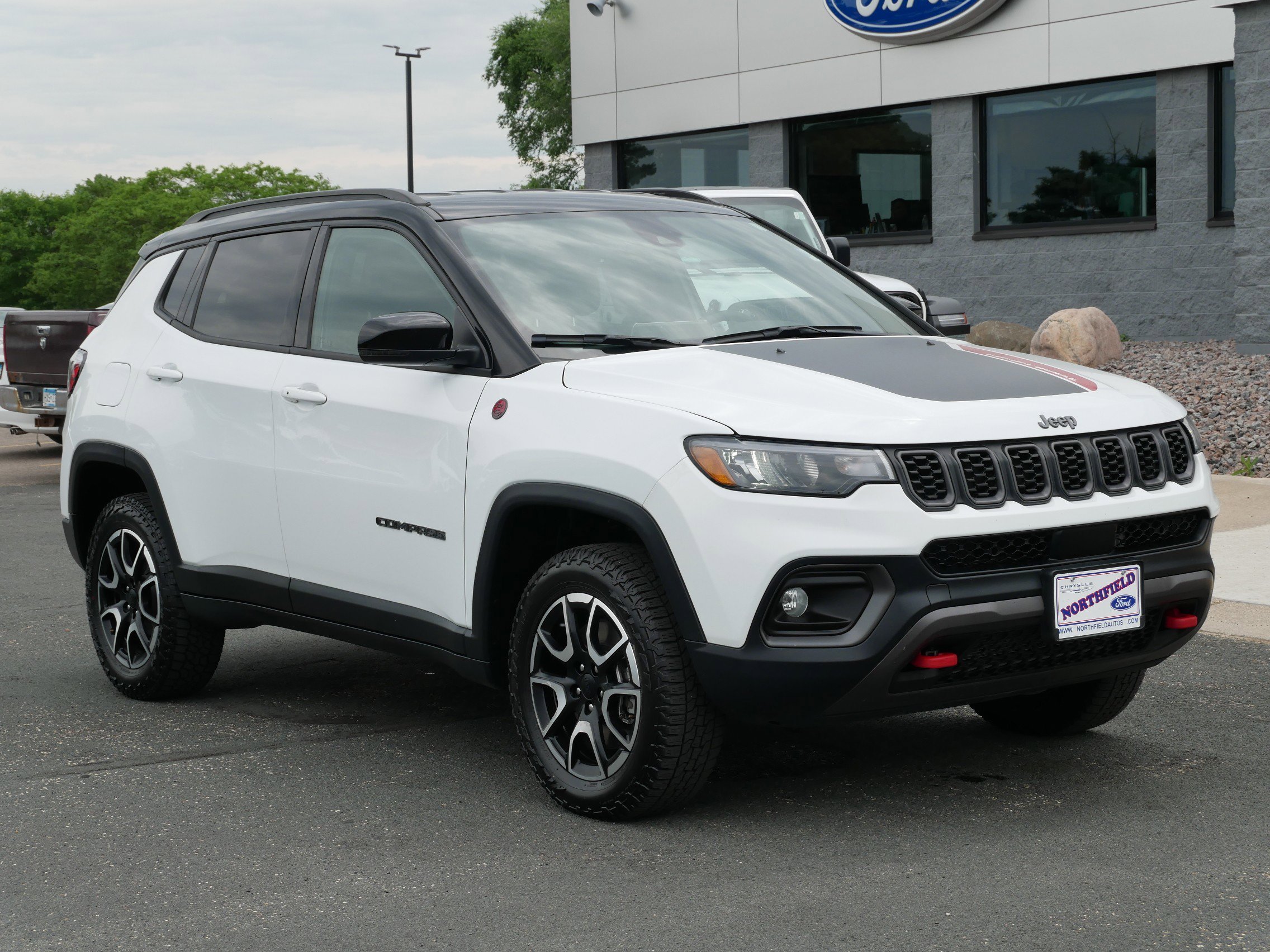 Used 2024 Jeep Compass Trailhawk with VIN 3C4NJDDN0RT144678 for sale in Northfield, Minnesota