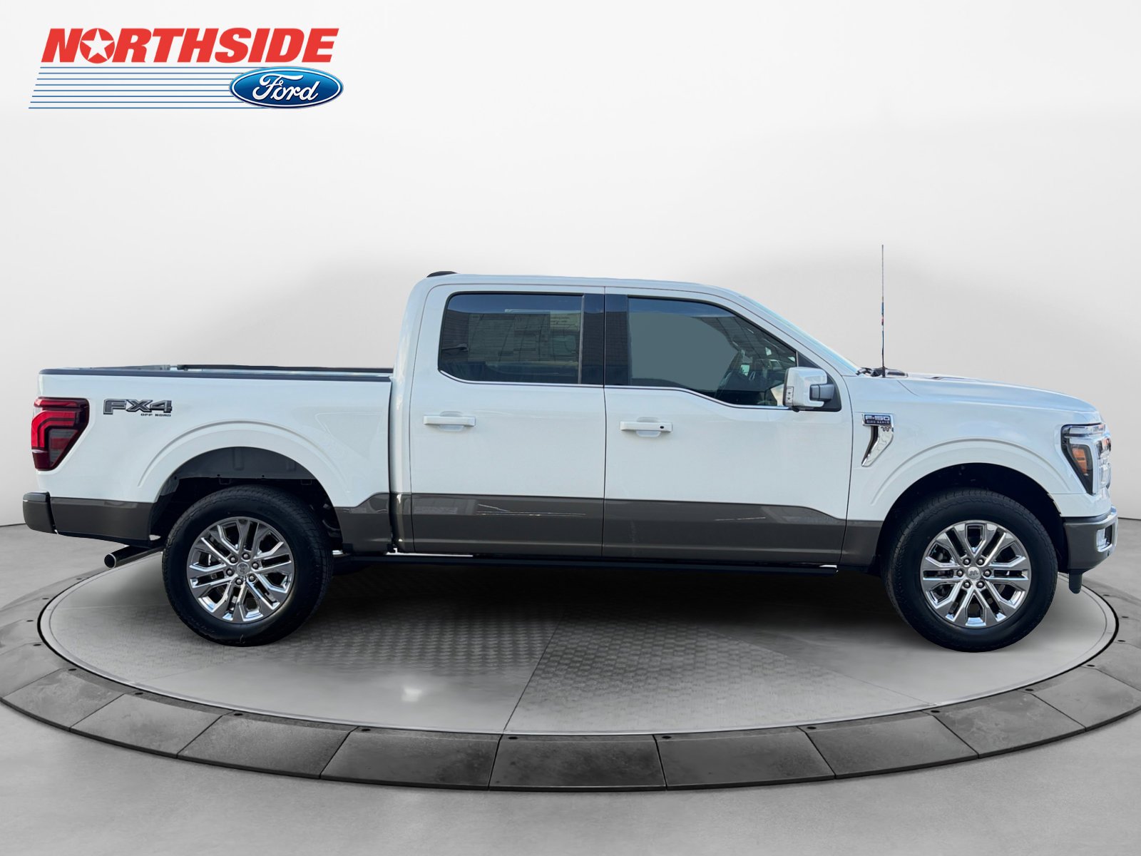New 2026 Star White Metallic Tri-Coat Ford King Ranch image 8