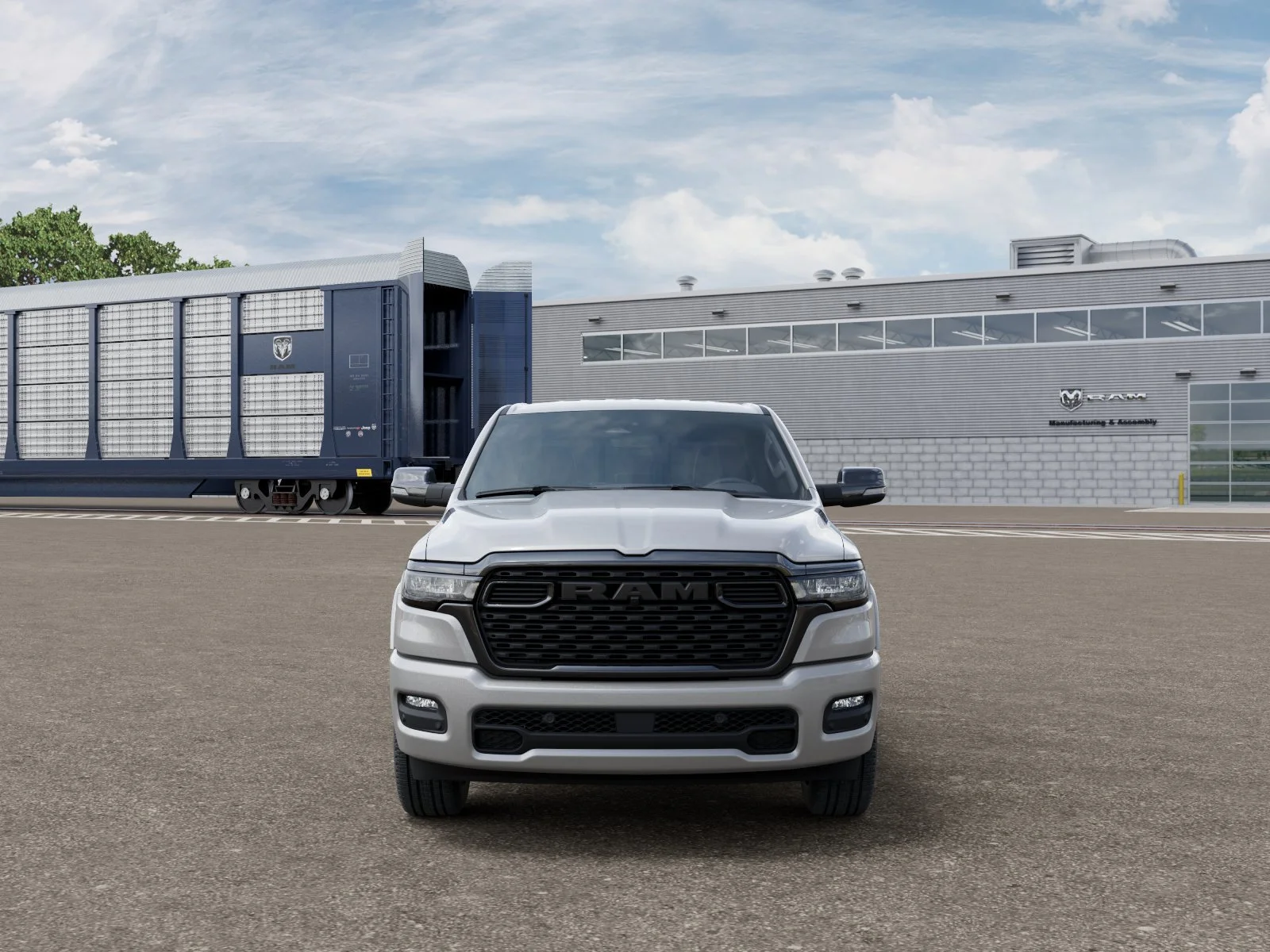 New 2026 Silver Zynith Exterior Paint RAM Big Horn/Lone Star image 7