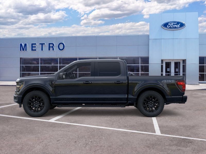 New 2026 Agate Black Metallic Ford XLT image 4